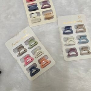 Mini claw clips - set of 6