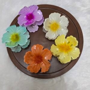 Big hibiscus claw clip