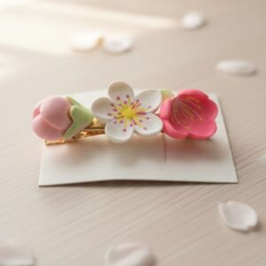 Tulip hair clip