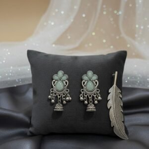 Silver Oxidised Earrings