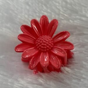 Small sunflower claw clip