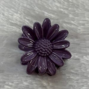 Small sunflower claw clip