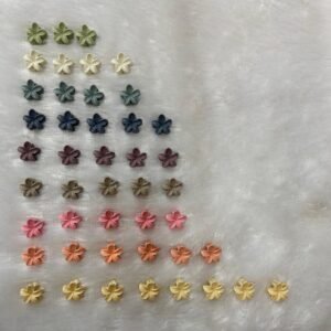 Mini floral clutch clips