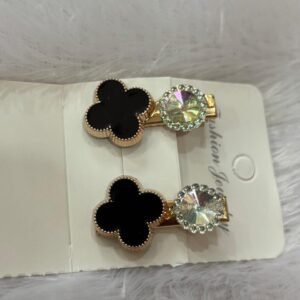 Black clover hairpin - set of 2