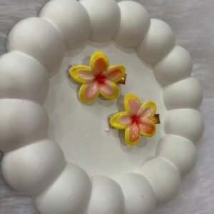 Floral hairpin - set of 2