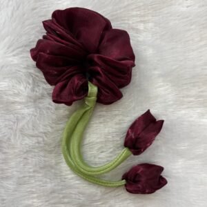 Long tulip hair tie