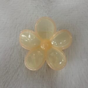 Pastel colour sunflower claw clip