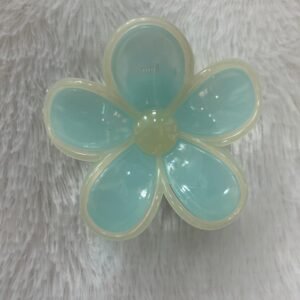 Pastel colour sunflower claw clip