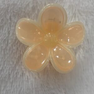 Pastel colour sunflower claw clip