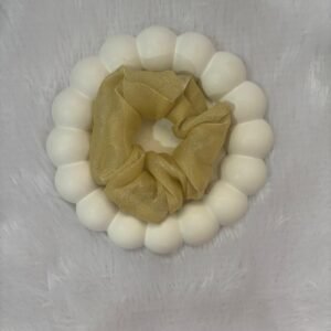 Small organza scrunchie