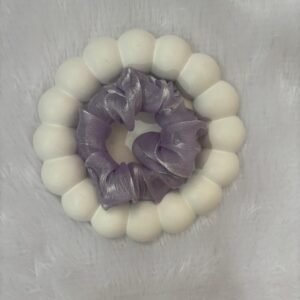 small organza scrunchie