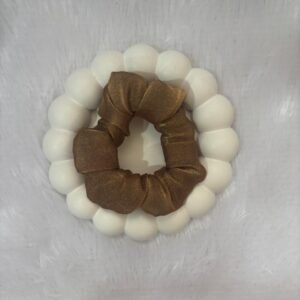 Small organza scrunchie