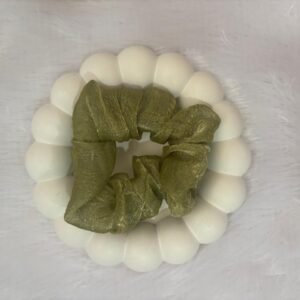 Small organza scrunchie