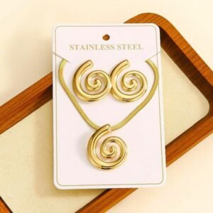 Anti tarnish jewellery set 2