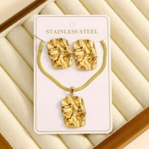 Anti tarnish jewellery set 3