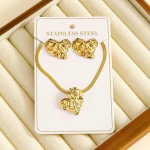 Anti tarnish jewellery set 4