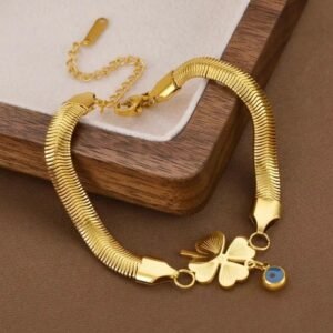 Snake chain anti tarnish bracelet