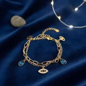 Evil eye bracelet