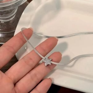 Star silver chain